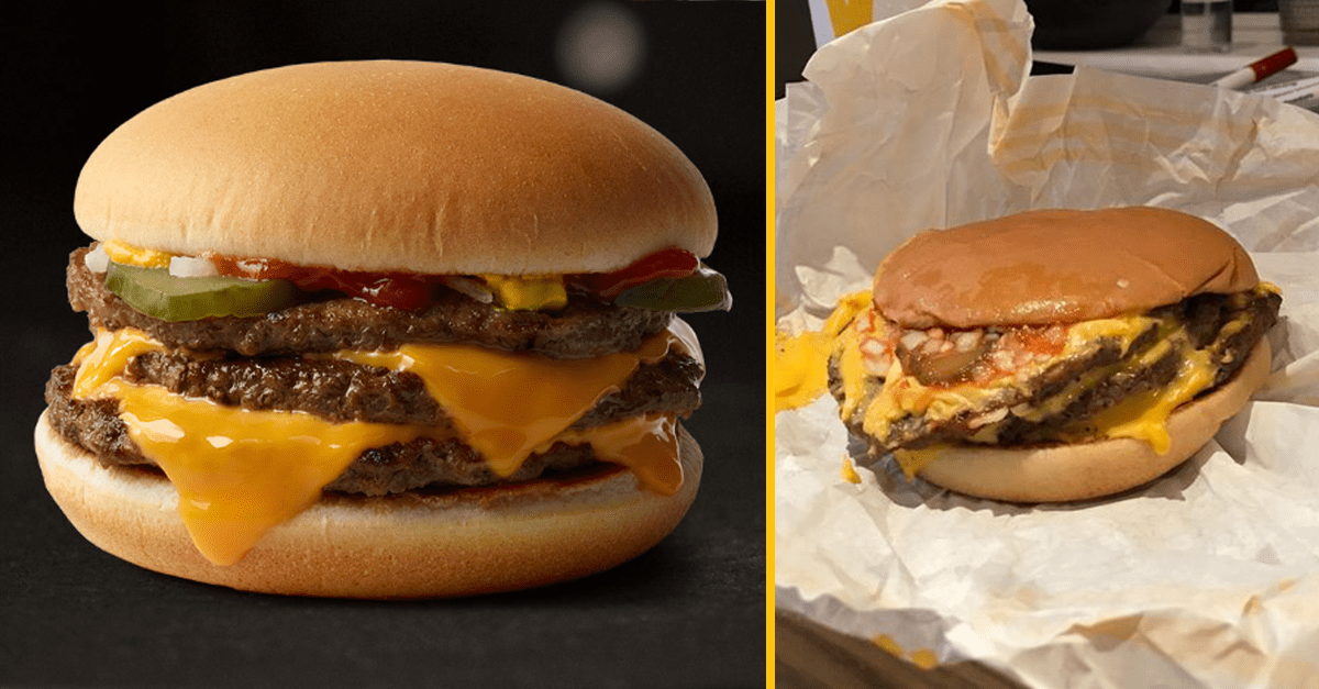 Ľudia si na internete uťahujú z McDonald’s. Ich nový trojitý cheeseburger vraj nevyzerá tak ako v reklame