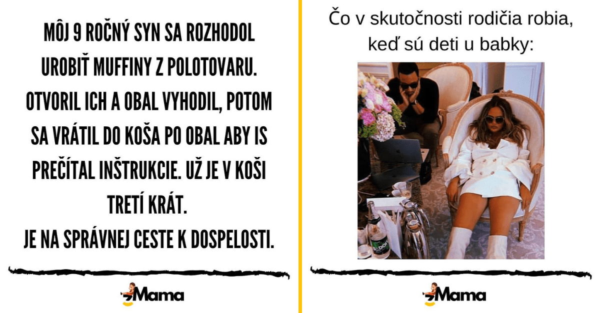 Trochu humoru (nie)len pre mamičky #20: motivácia ráno vstávať alebo ako vyzerá deň bez detí