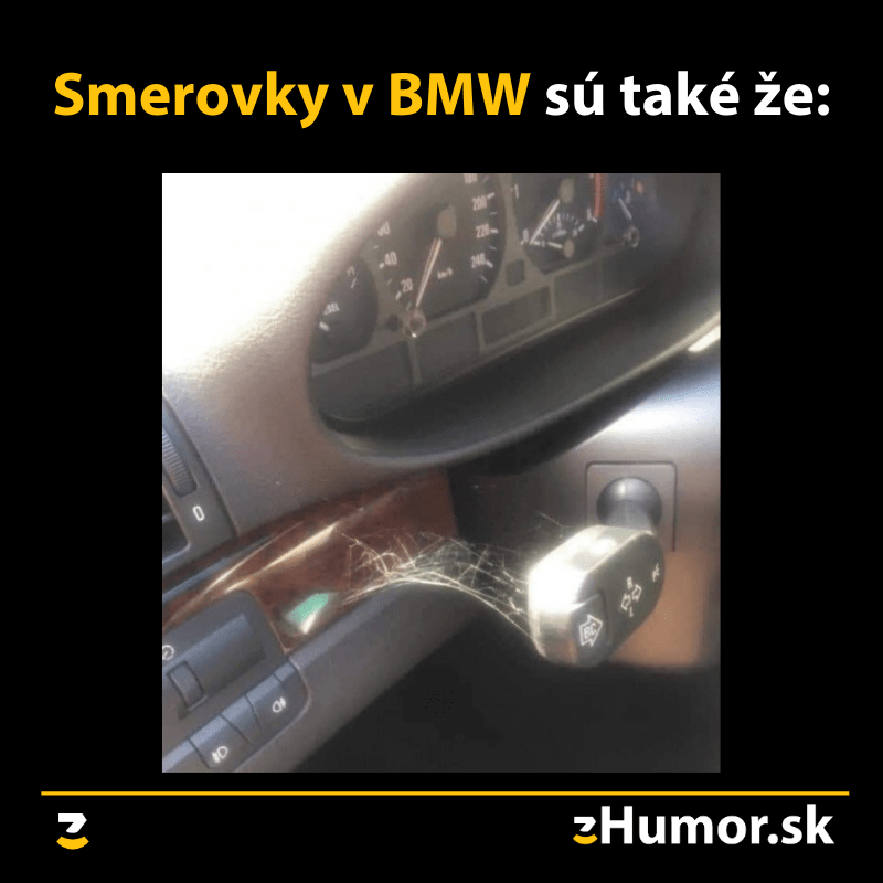 Smerovky v BMW