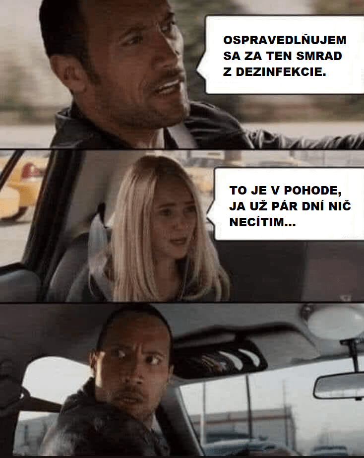 Cesta taxíkom počas korony