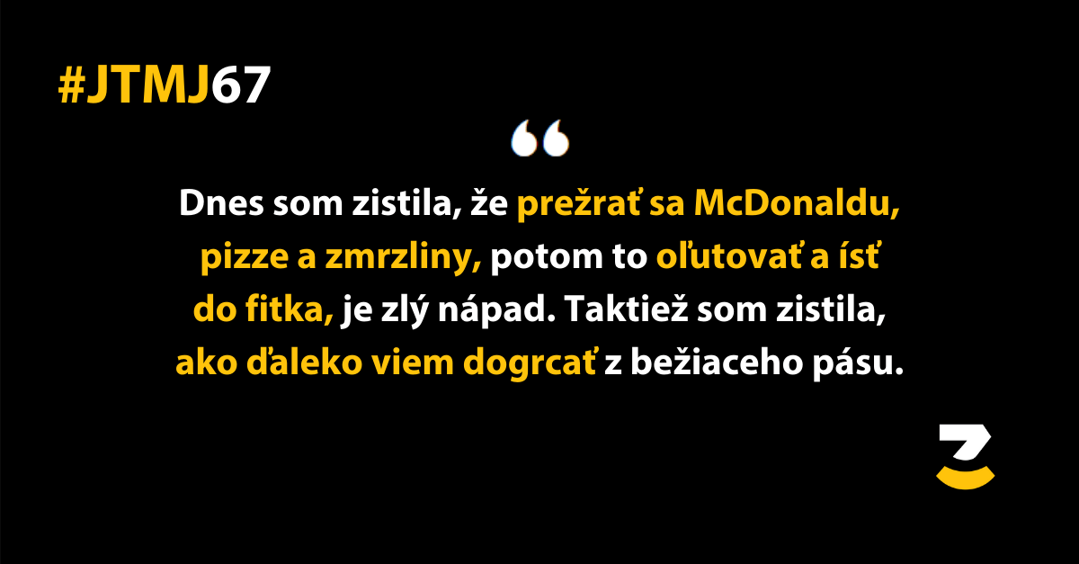 JTMJ: Príbehy, ktoré píše sám život #67