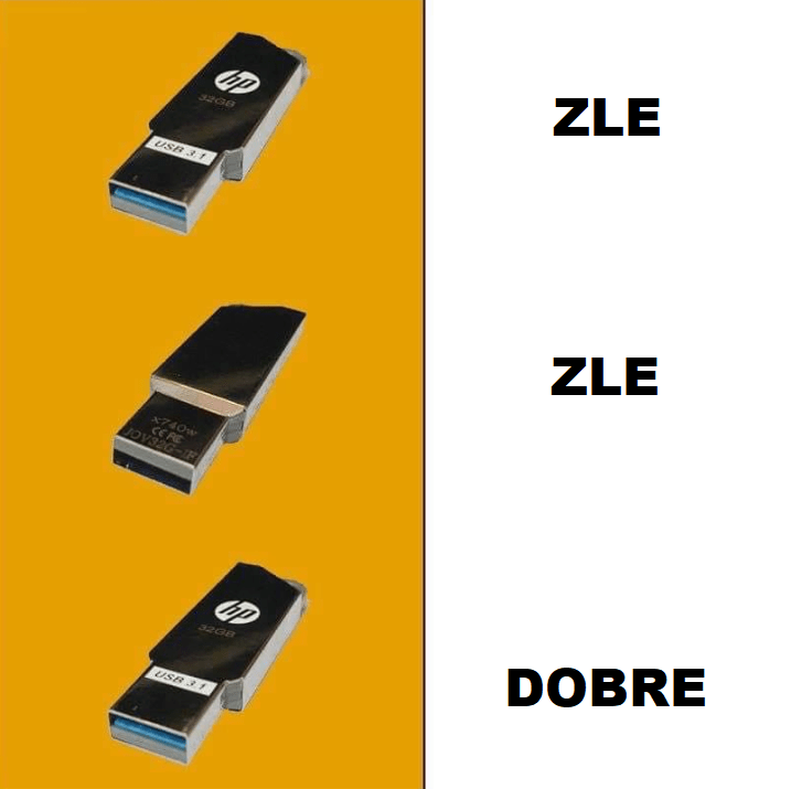 Ako vkladať USB