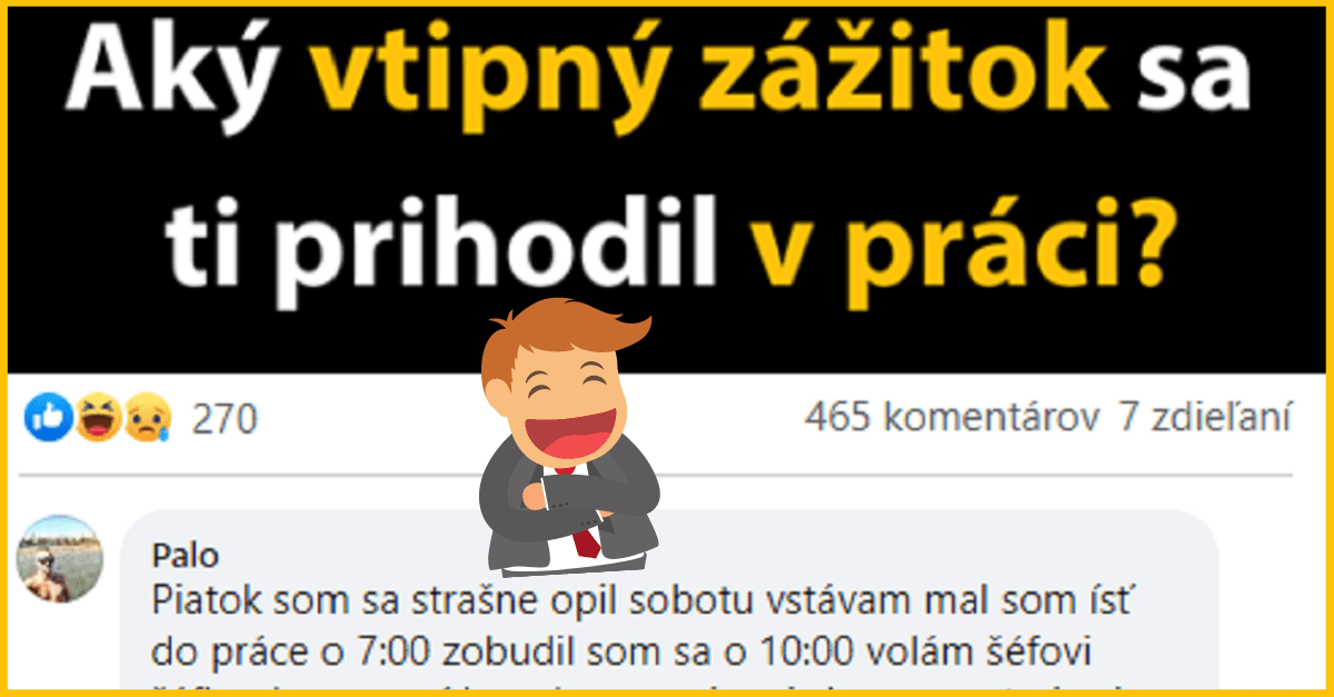 Vtipné zážitky, ktoré sa ľuďom prihodili v práci – príbehy zo života ľudí