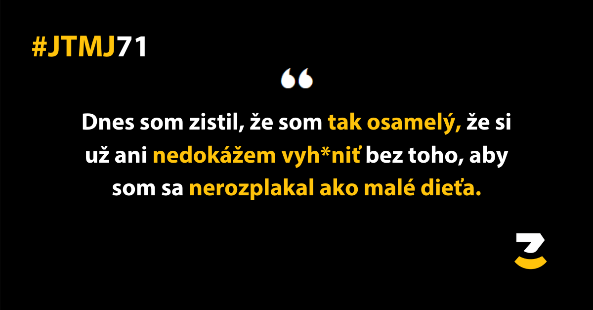 JTMJ: Príbehy, ktoré píše sám život #71