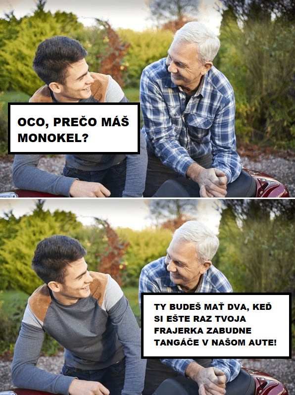 Otec s monoklom