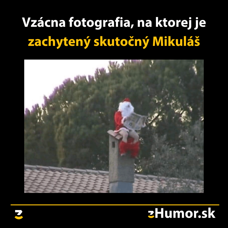Vzácna fotka Mikuláša