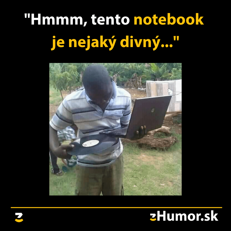 Divný notebook