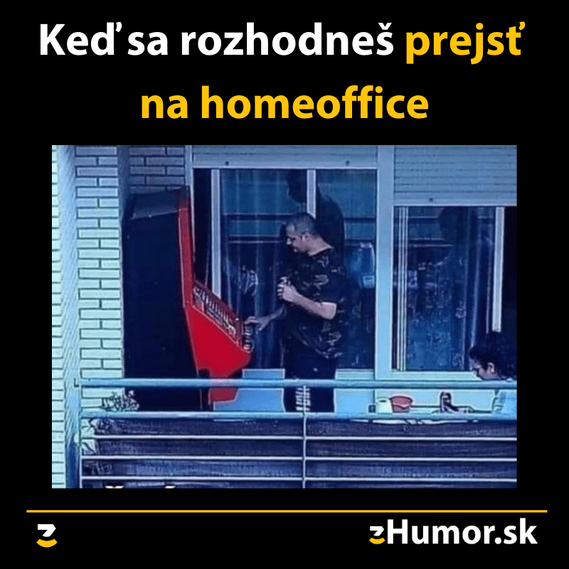 Homeoffice trochu inak
