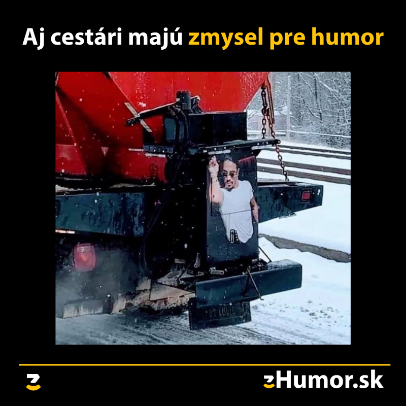 Keď majú cestári zmysel pre humor