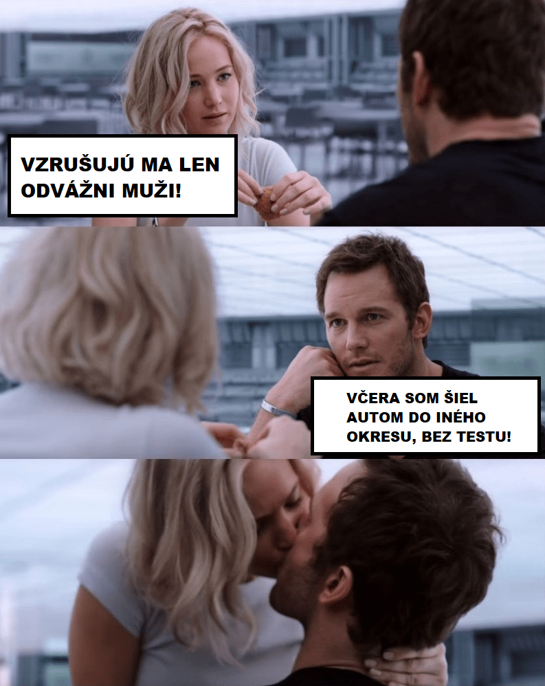 Odvaha mu nechýba