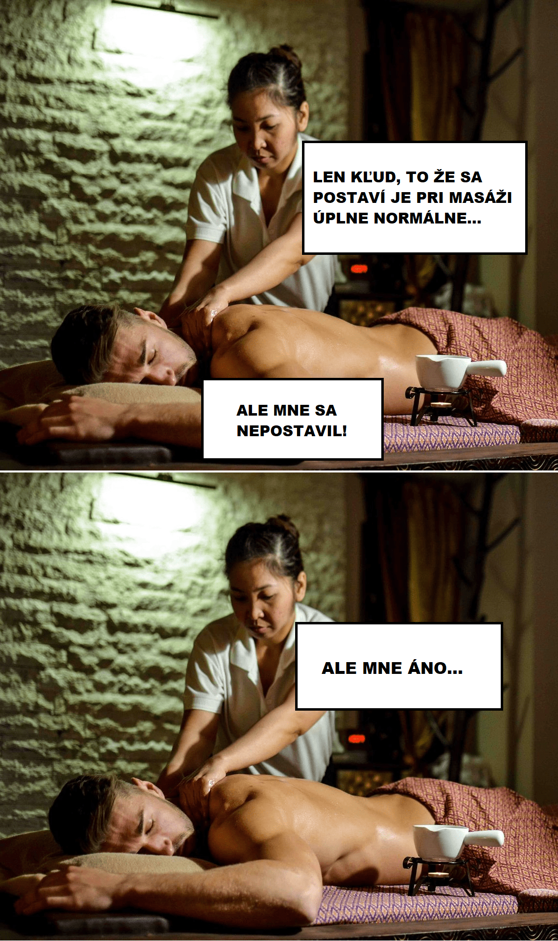 Upozornenie pri masáži