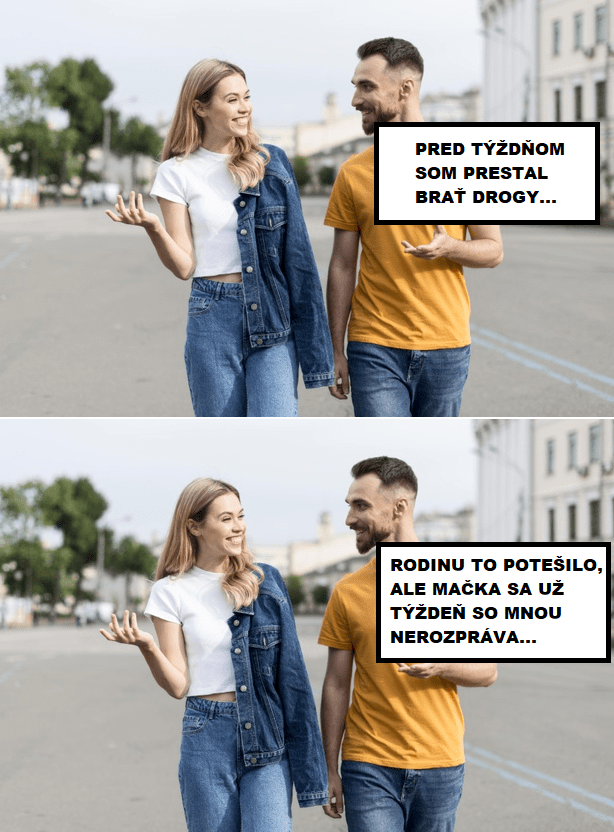 Vysadil som drogy