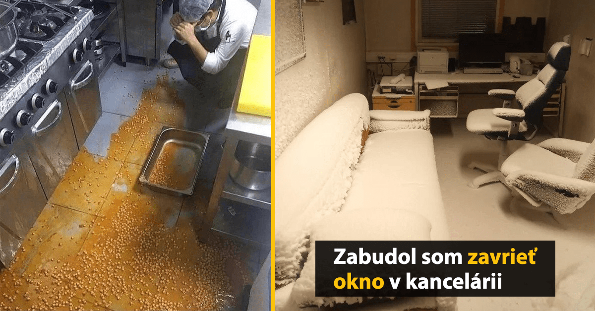 Ak si mal zlý týždeň, spomeň si, že stále to môže byť horšie