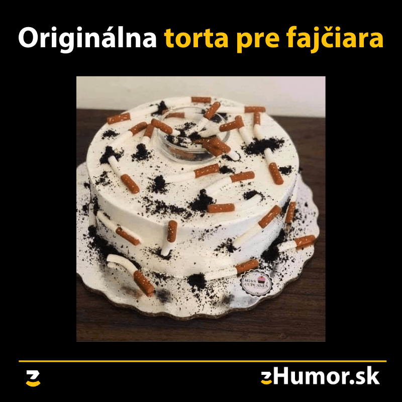 Torta pre fajčiara
