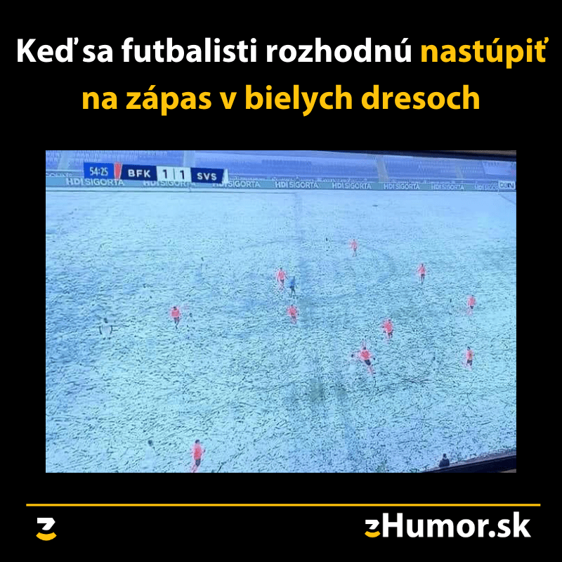 Nešťastný výber dresov