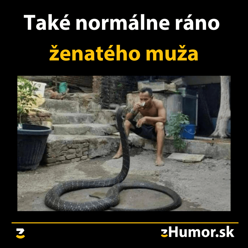 Ráno ženatého muža