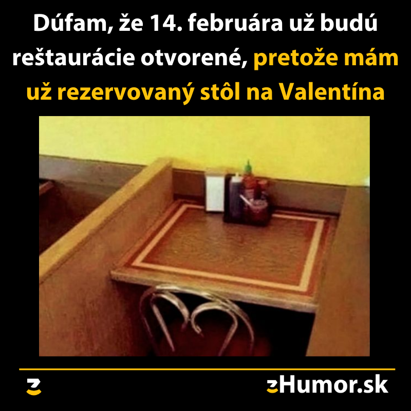 Valentínska rezervácia