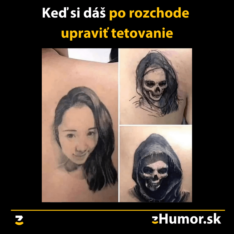 Tetovanie po rozchode