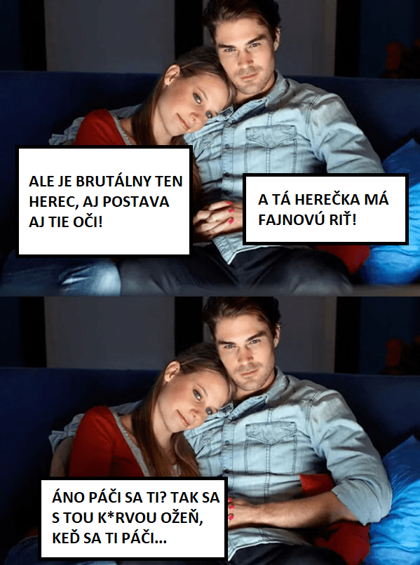 Pozeranie filmu so ženou