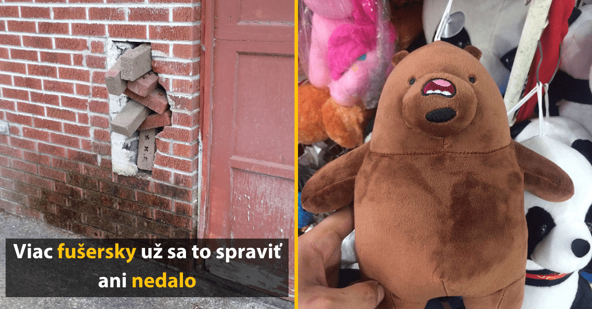 23 fotografií, ktoré ukazujú ako veci nemajú vyzerať a nejednému ihneď dvihnú tlak