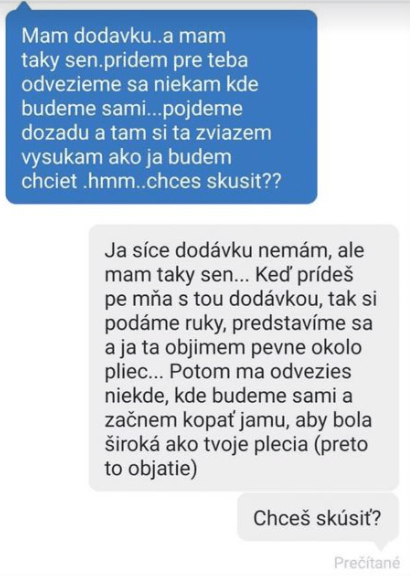 Chcel ju zbaliť, no vysmiala ho