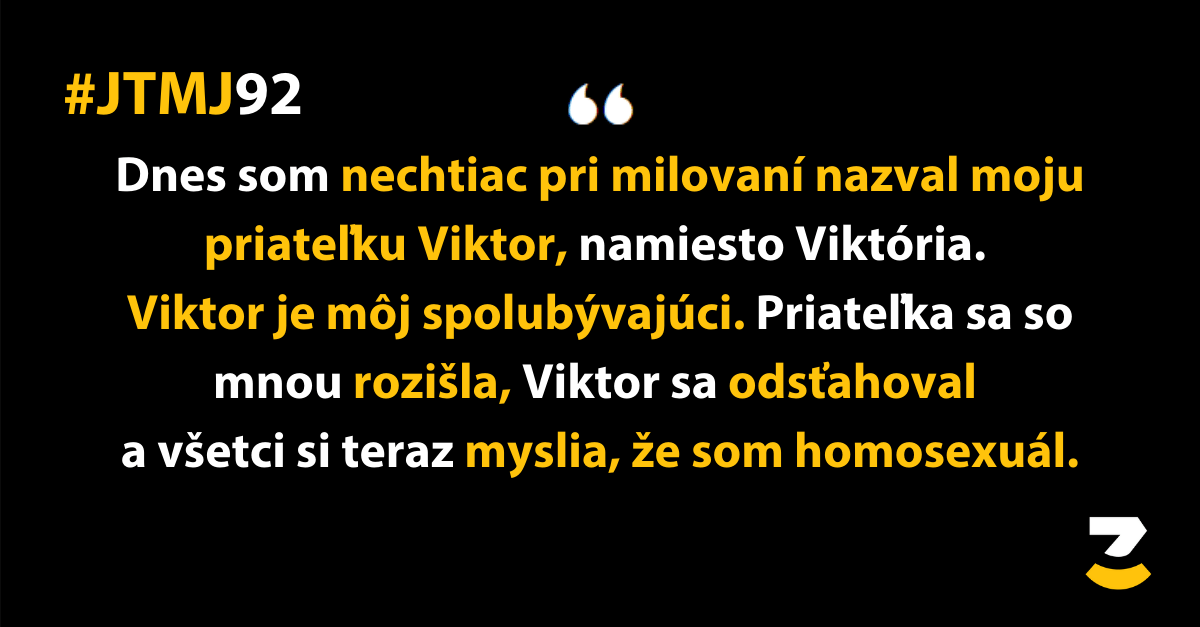 JTMJ: Príbehy, ktoré píše sám život #92