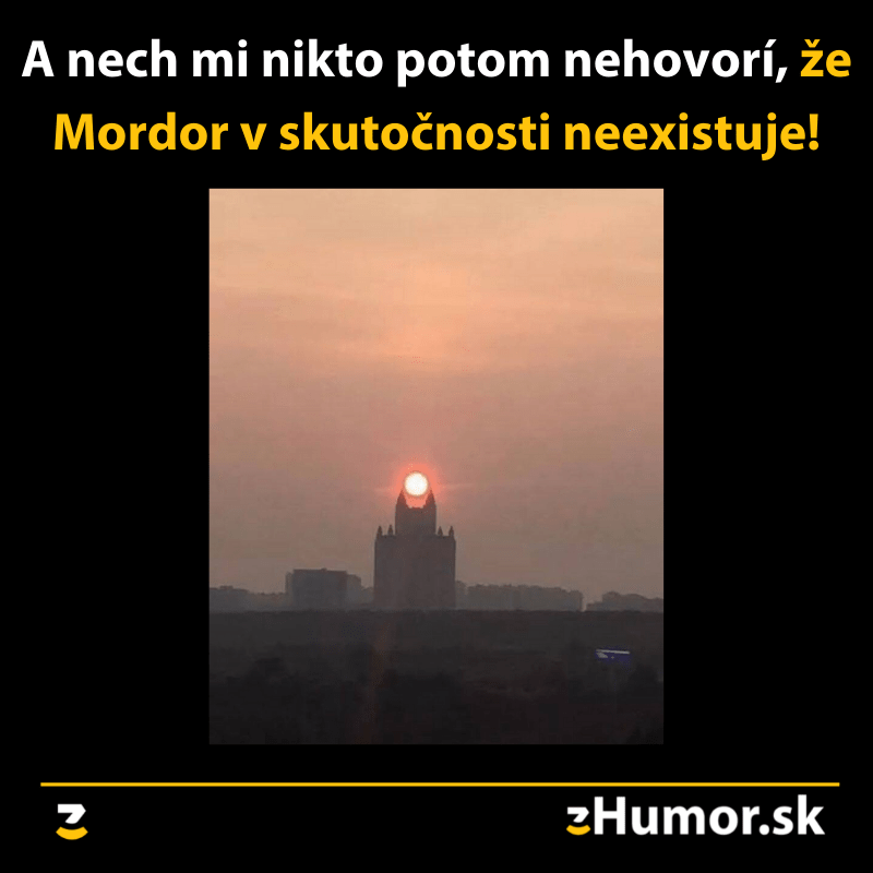 Mordor existuje