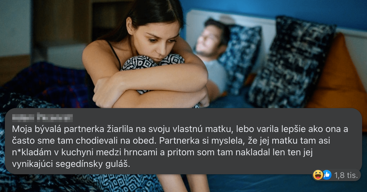 Slováci sa na internete podelili o najbizarnejšie veci, na ktoré ich partner žiarlil
