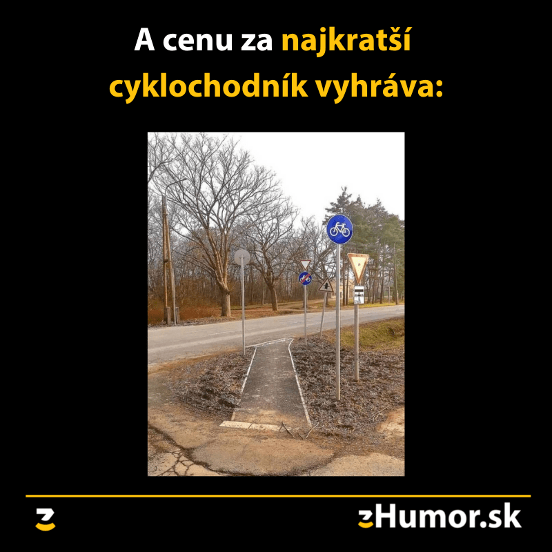 Najkratší cyklochodník