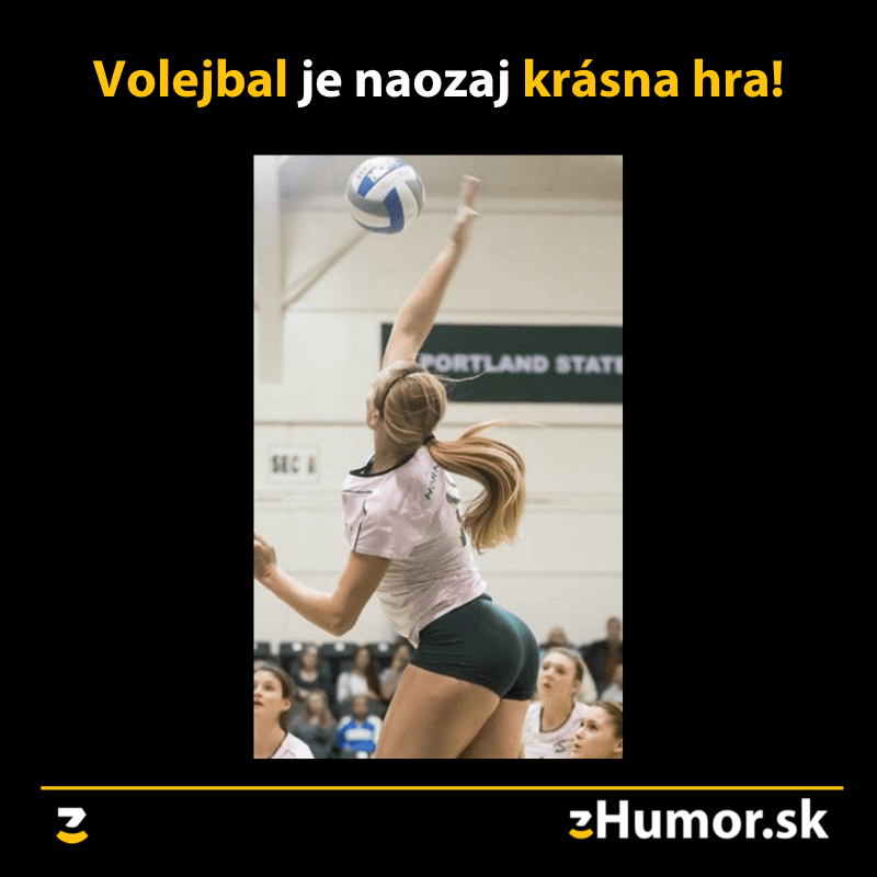 Volejbal je krásny