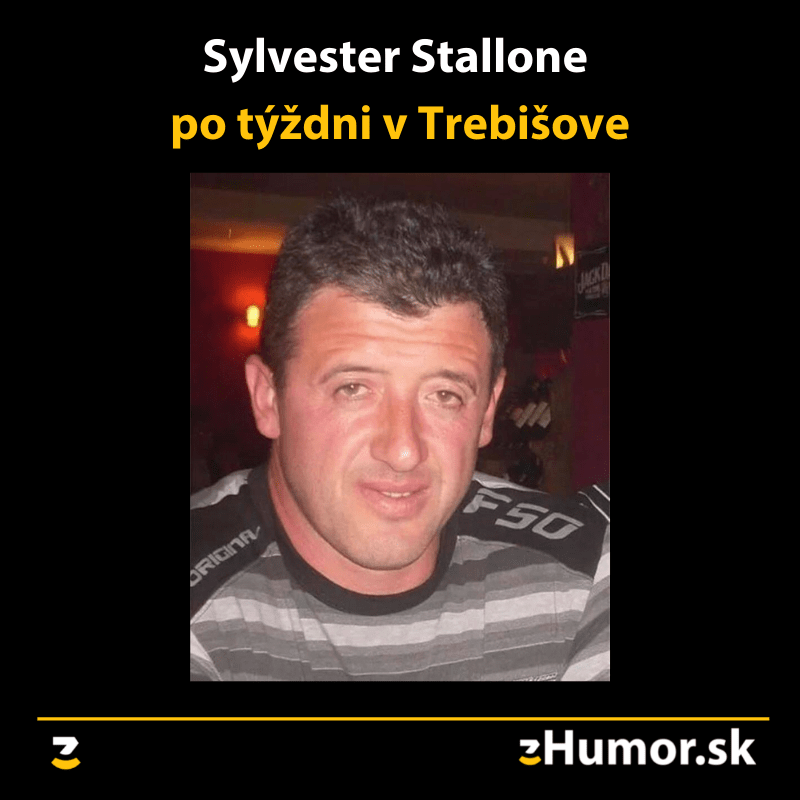 Sylvester Stallone na Slovensku