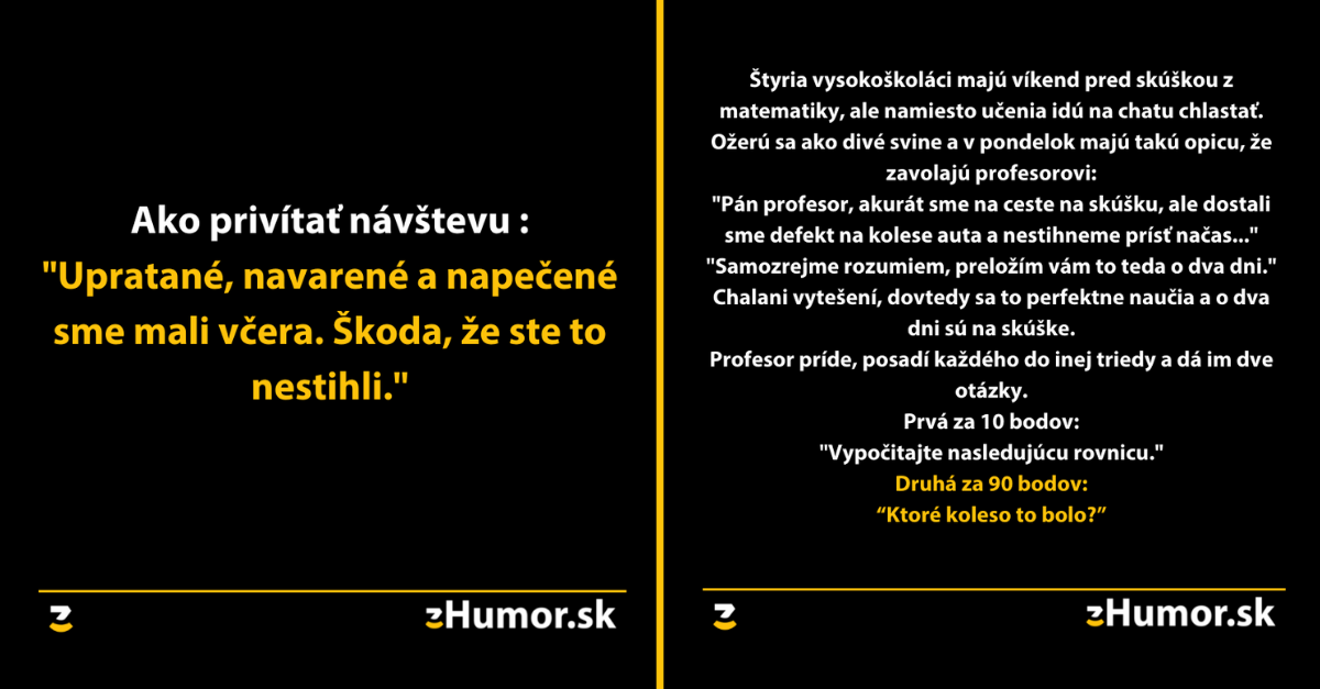 10+ Obrázkov To najlepšie zo skupiny Textové Vtipy #162