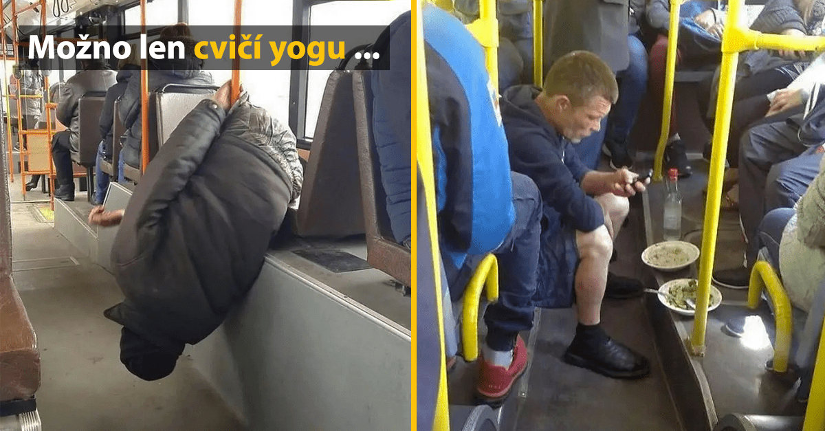 10+ fotografii z mestskej hromadnej dopravy, ktoré ťa nehajú so spadnutou sánkou