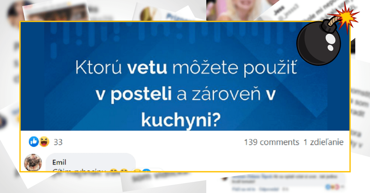 Vety, ktoré sa môžu použiť v posteli, ale aj v kuchyni