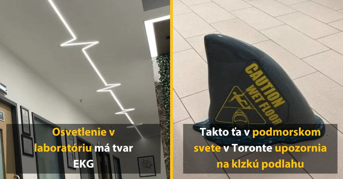 10 dizajnov, ktorých tvorcovia majú nadľudské zmýšľanie