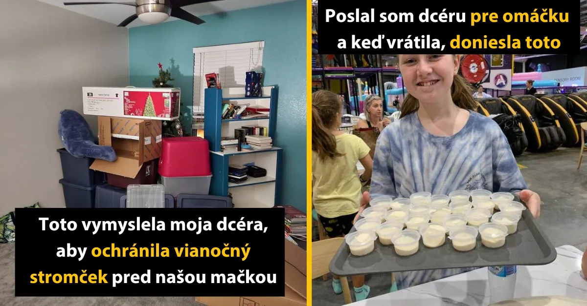 13 zábavných obrázkov z rodinného prostredia
