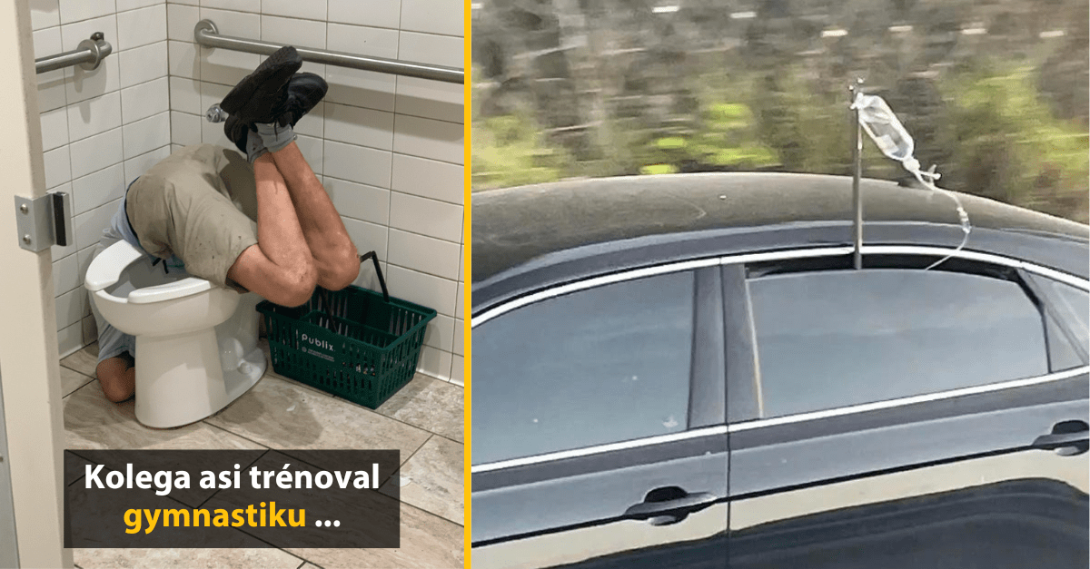14 nepredvídateľných vecí, ktoré pobavili ľudí počas ich každodenného života