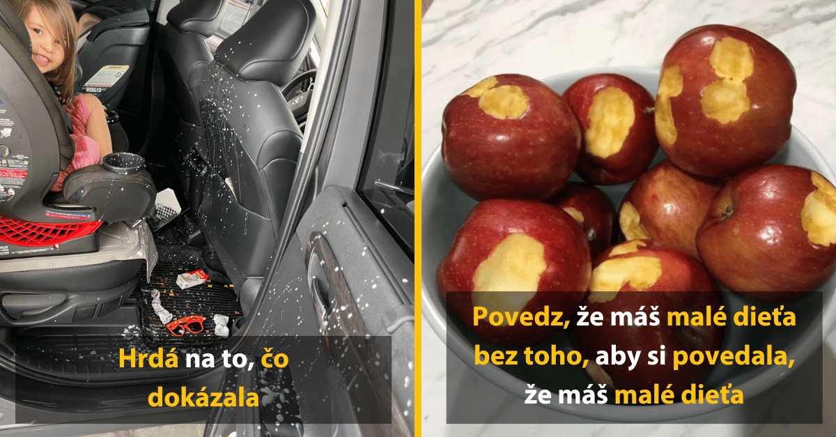Fotky, v ktorých sa nájde každý rodič (vtipné zábery)