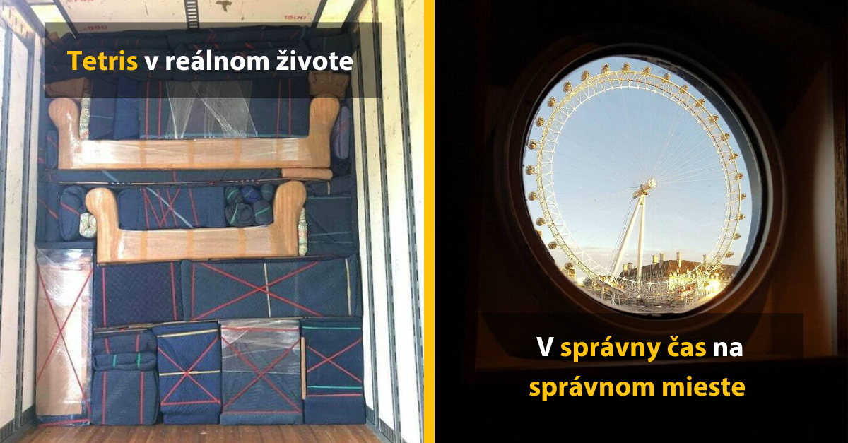 15 náhodných vecí, ktoré do seba dokonale zapadli