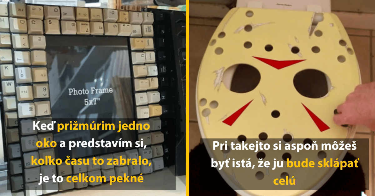 Bizarné DIY projekty, ktoré nedopadli podľa predstáv