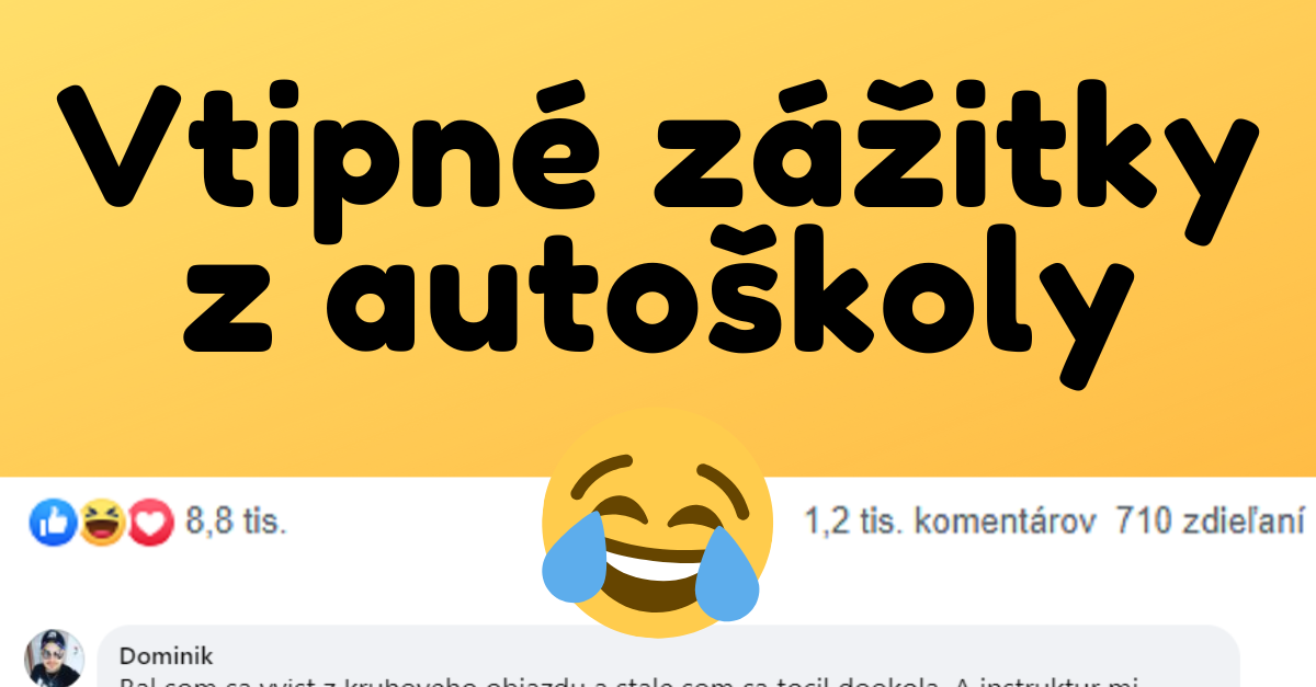 Vtipné zážitky Slovákov z autoškoly – príbehy zo života ľudí
