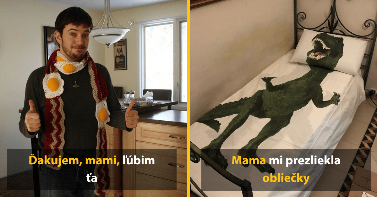 10 vtipných rodičov, ktorí sa k svojim dospelým deťom správajú ako k malým