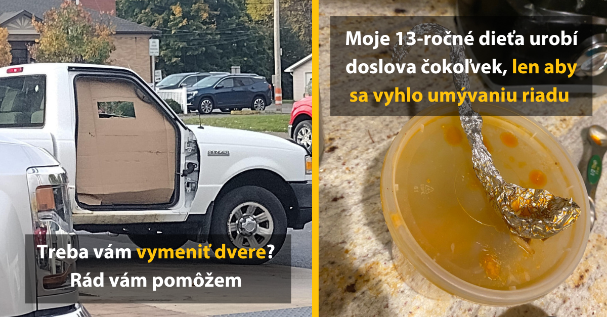 14 ľudí, ktorí majú bláznivé riešenie na každý problém