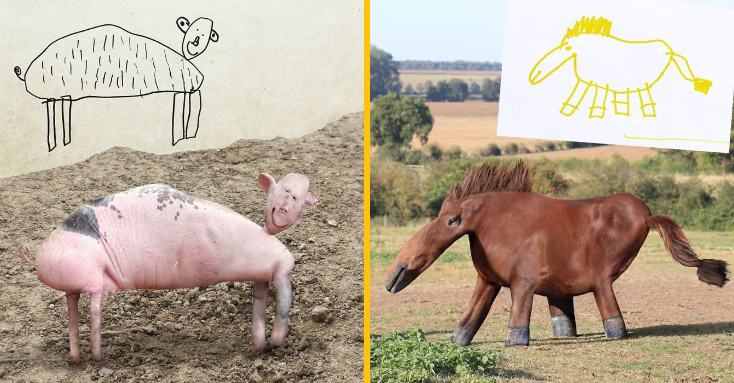 Tento otecko sa kresbám svojich detí rozhodol dať reálnu podobu