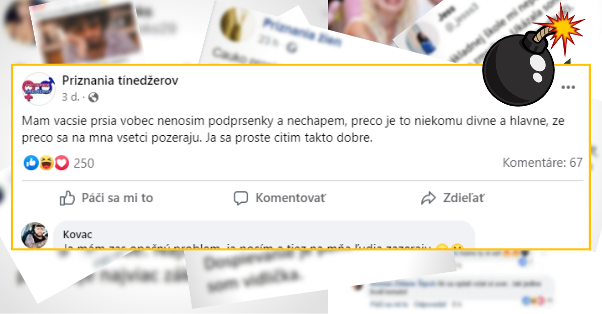 Bomby zo sociálnych sietí #730 – nenosenie podprsenky má svoje výhody