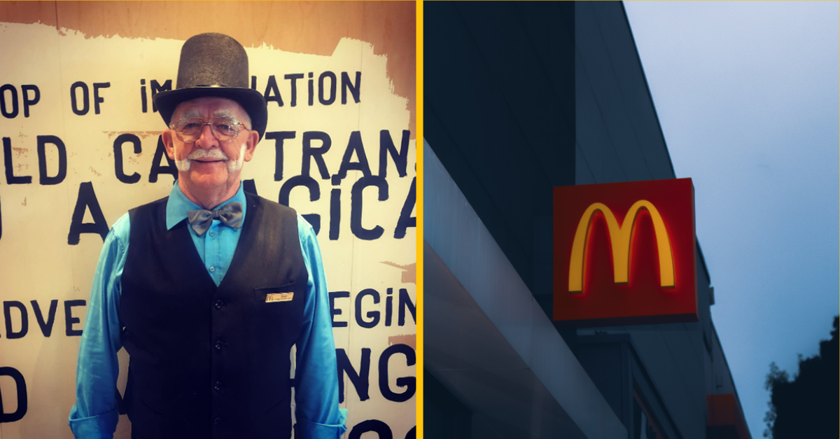 Na dôchodku sa nudil, a tak sa rozhodol pracovať v McDonald’s. 72-ročný dedko je teraz lokálna celebrita