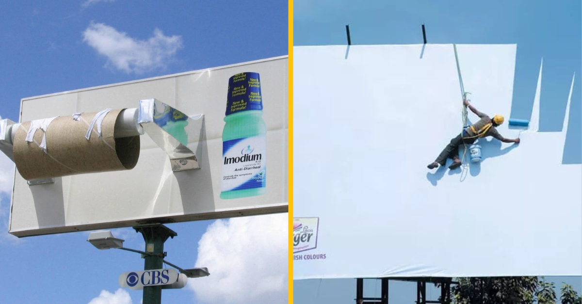 16 kreatívnych billboardov, na ktorých si dal niekto fakt záležať