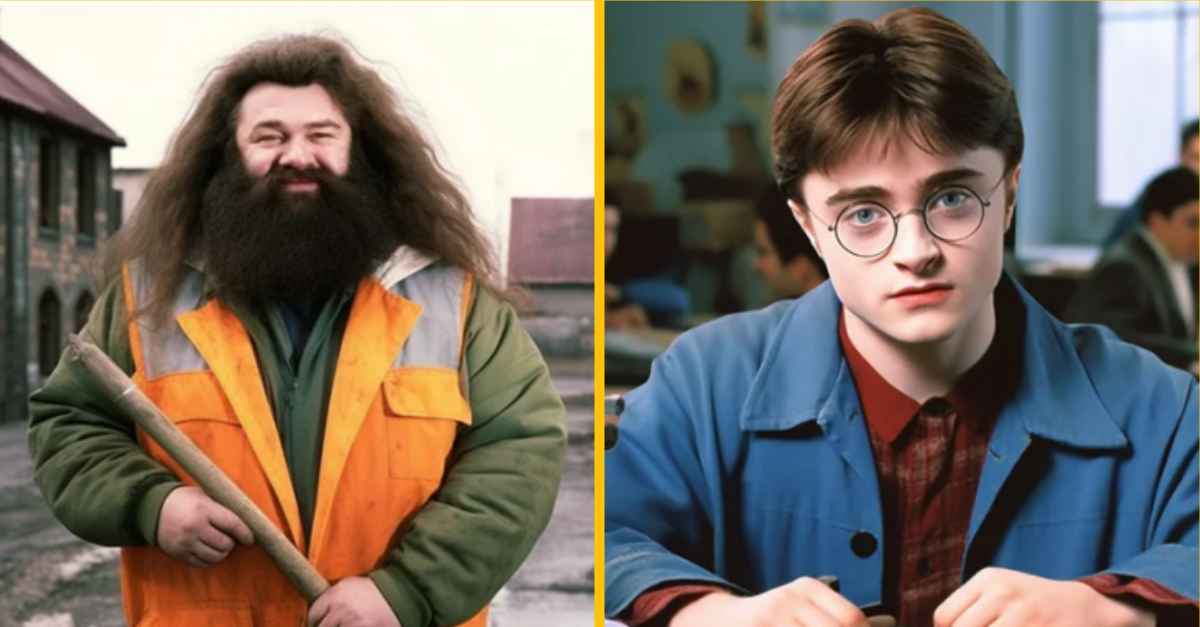 Takto by vyzerali postavy z Harry Pottera, ak by chodili na priemyslovku! Žiadna mágia, len sústruh a dielňa