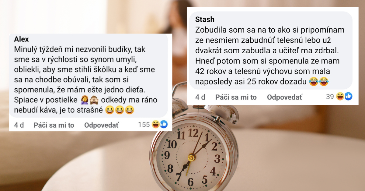 Slováci sa podelili o nezvyčajné veci, ktoré sa im stali ráno