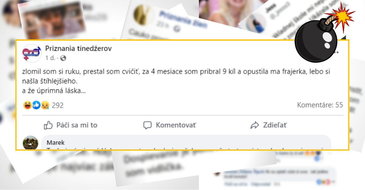 Bomby zo sociálnych sietí #762 – mal úraz, prestal cvičiť a pribral, priateľka ho opustila, vtipné komentáre nenechali na seba dlho čakať